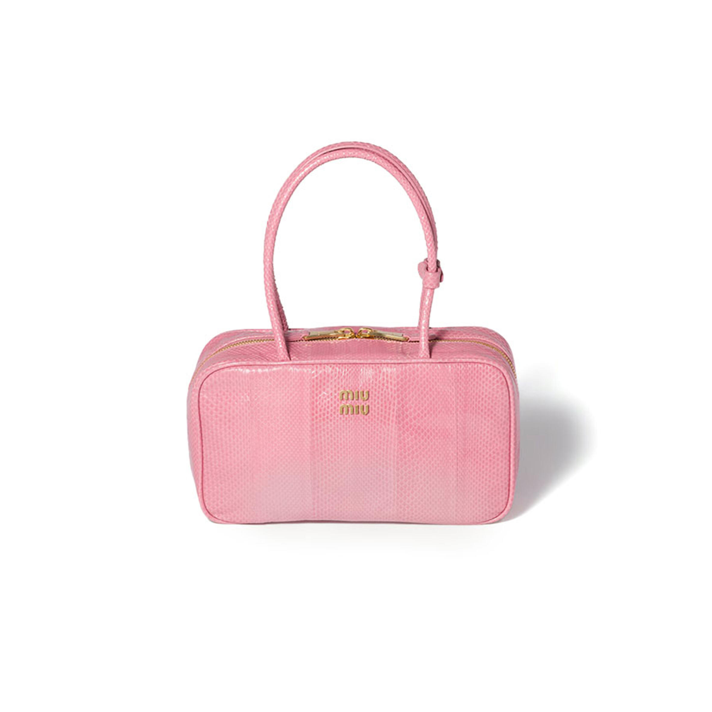 MIU MIU BEAU AYERS LEATHER BAG 5BB172 (30*17*8.5cm)